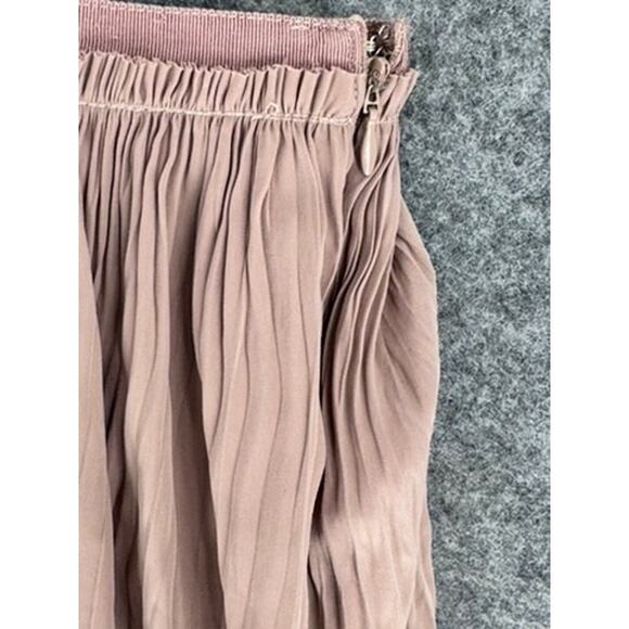 Vivienne Tam Maxi Skirt Pink Pleated Ballet Accordion Size 6 - Picture 5 of 5